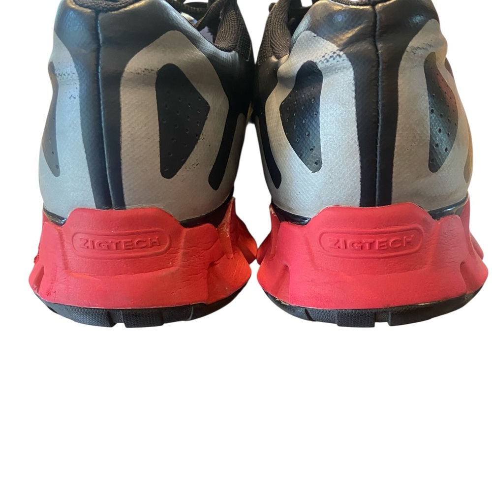 Reebok Zigtech Mesh Men's Black,Red, and Silver Athletic Shoes Size 12. - Picture 9 of 9